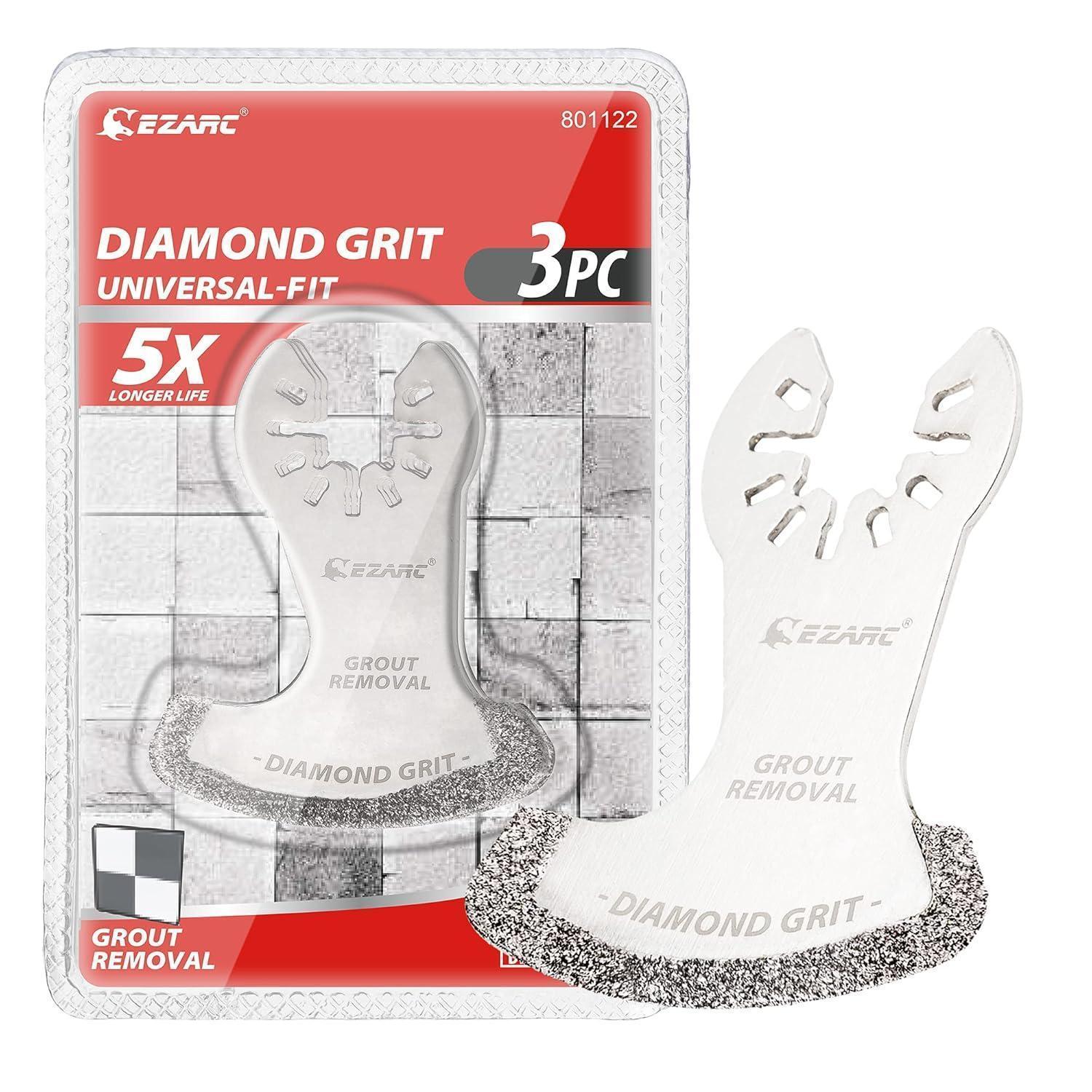 Diamant-multitool Sägeblätter 3er-set Für Mörtelentfernung, Präzise Schnitte