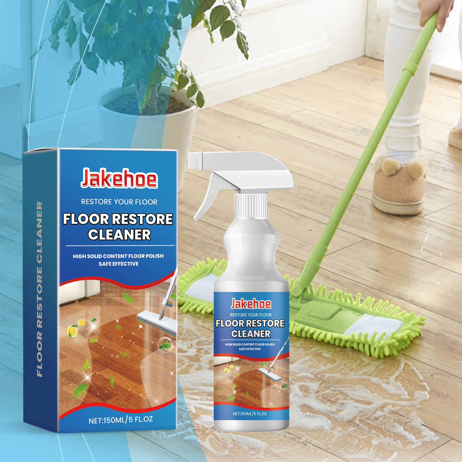 Bodenreiniger Für Holzböden – Multifunktional: Entfernt Flecken, Schmutz Und Staub, Poliert Und Hellt Auf – 150 Ml -- De