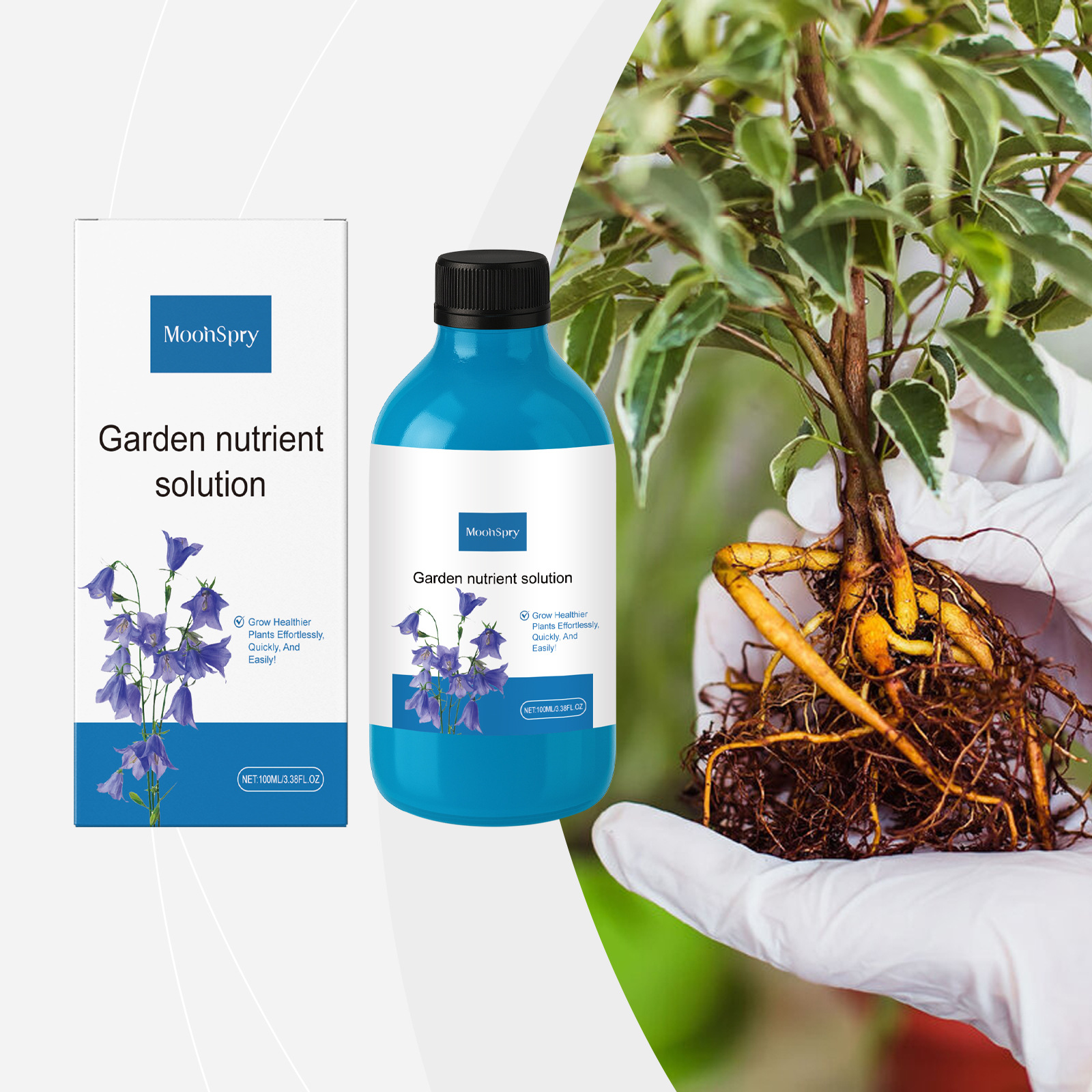 Konzentrierte Nährlösung Für Blumen, Pflanzen, Gärten Und Den Blumenanbau – 100 Ml -- De