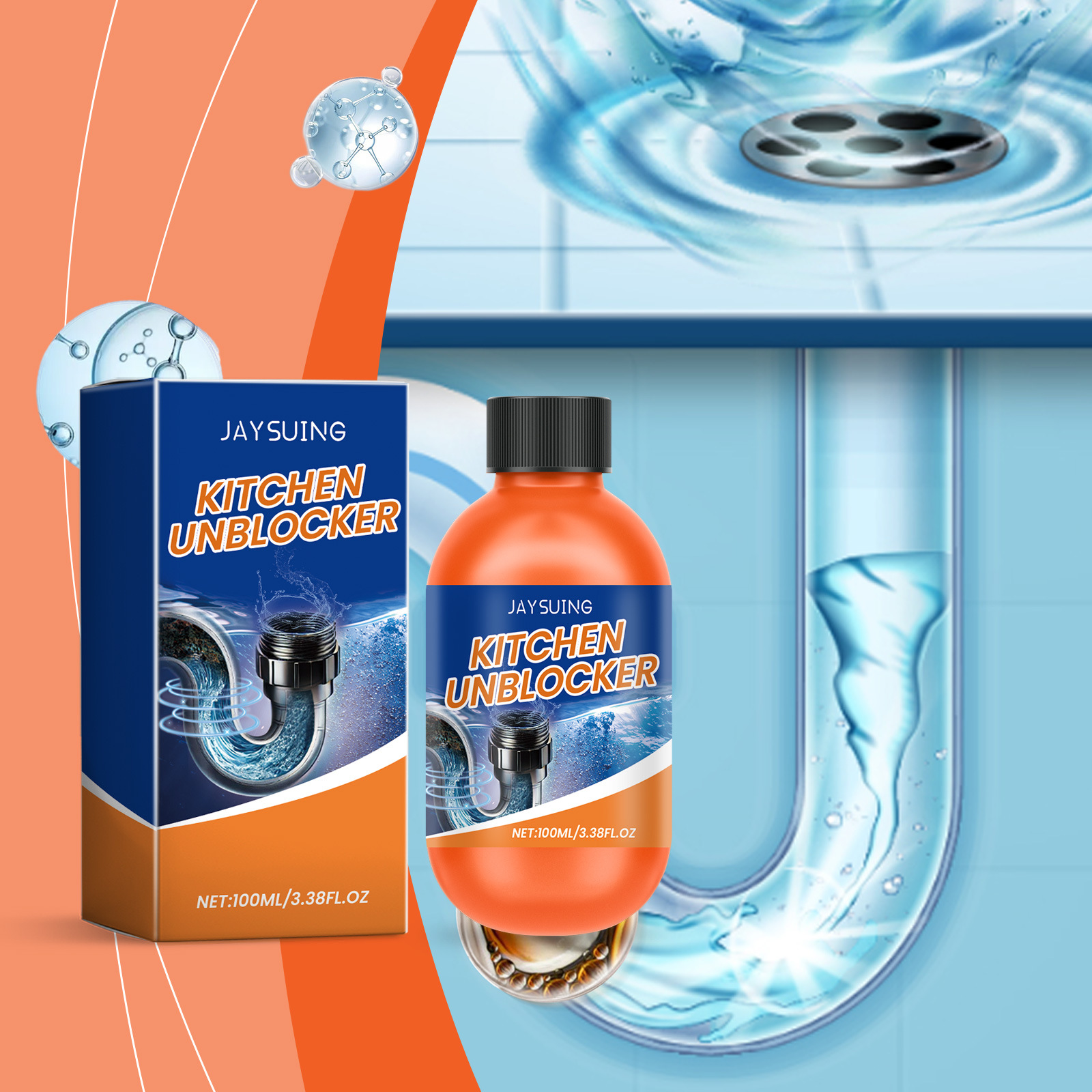 Rohrreiniger Für Spülbecken, Küchen Und Toiletten – 100 Ml -- De