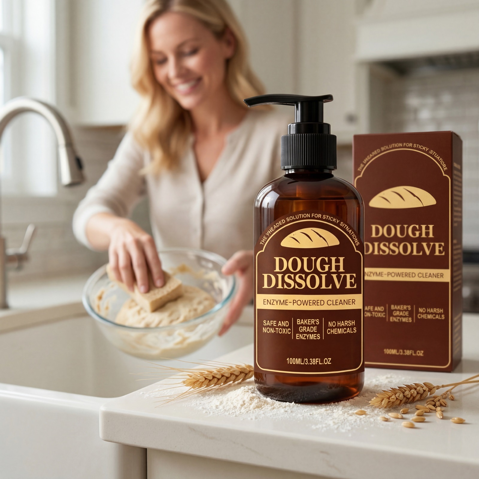 Teiglöser, Lebensmittelreiniger, Neutrale Formel, Leicht Abspülbar, Schonend Zu Händen Und Küchenutensilien – 100 Ml -- De