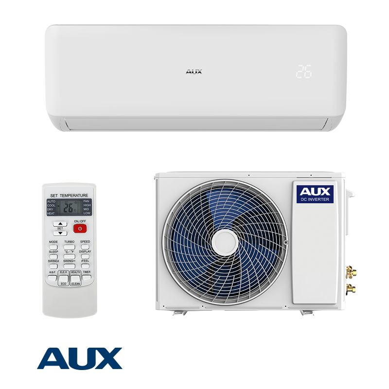 Aux Freedom Eco Asw-h12c5e4/far3di-b8 Inverter-klimaanlage – 12000 Btu, A++/a+, Wi-fi-fähig, Selbstreinigend, Kompaktes Außengerät