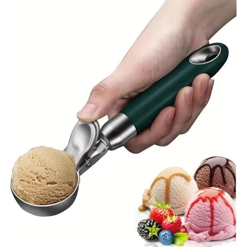 Eiskugelportionierer Aus Edelstahl Mit Auslösegriff