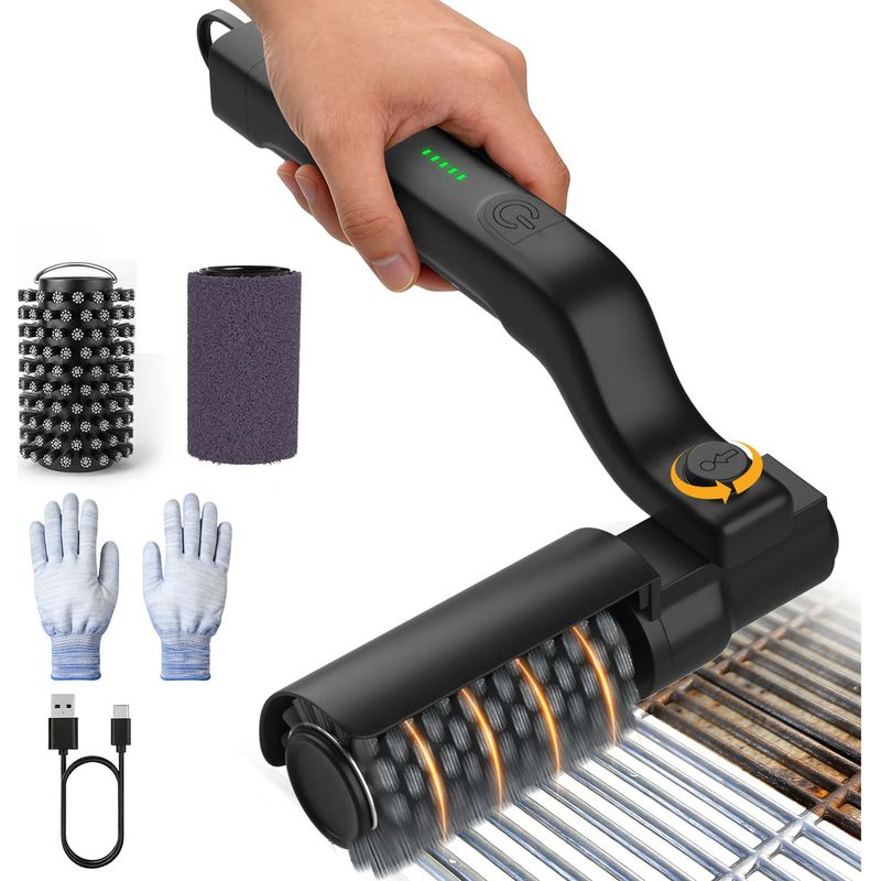 Elektrische Grillbürste Für Den Heimgebrauch, Grillzubehör