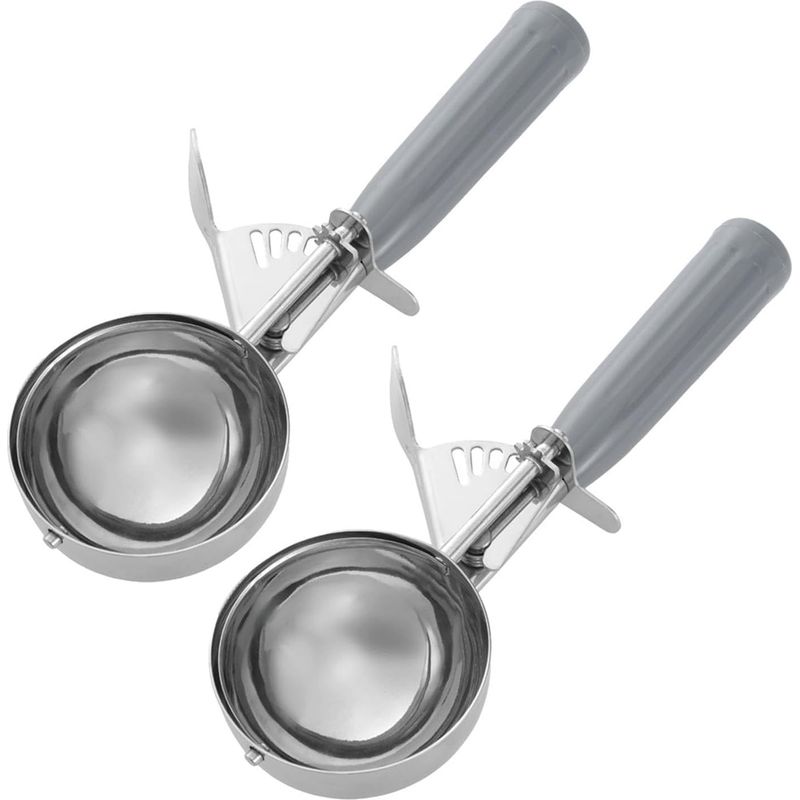 Set Mit 2 Eiskugelportionierern Aus Edelstahl Für Einen