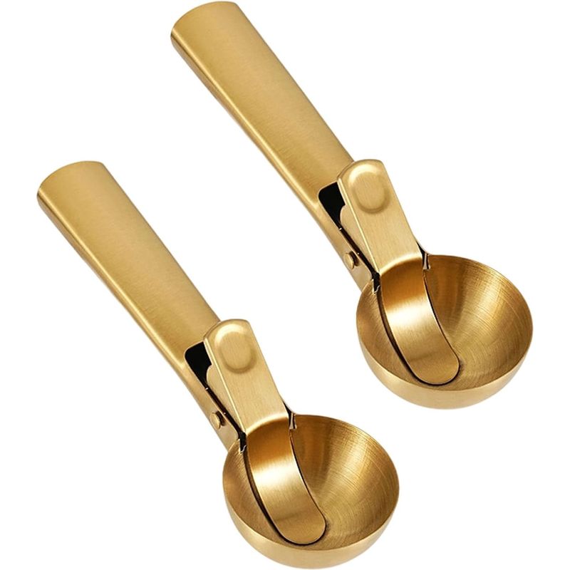 Ergonomische Eiskugeln Aus Edelstahl