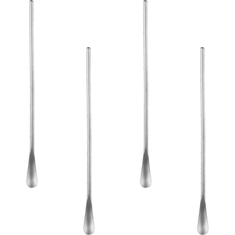 Zerodeko Set Mit 4 Silbernen Edelstahl-eiskugeln