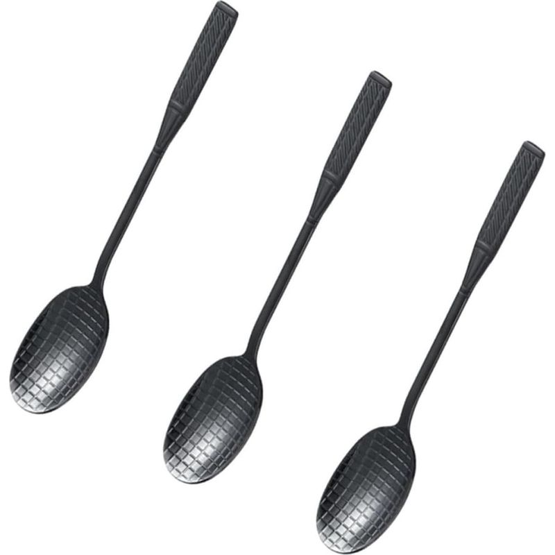Artibetter Set Mit 3 Schwarzen Eiskugelportionierern Aus Edelstahl