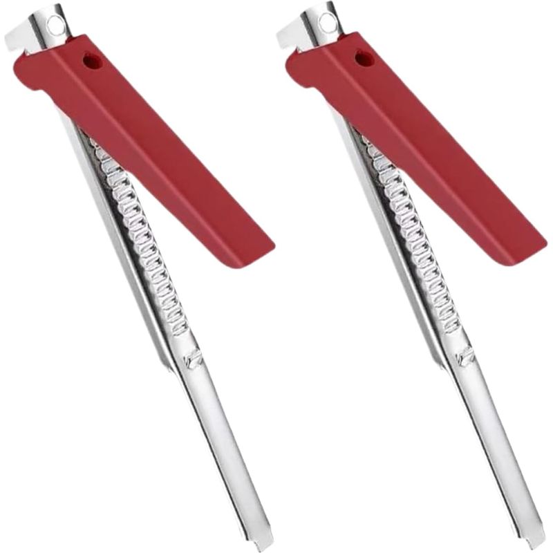 Set Mit 2 Leichten, Rostfreien Dosenöffnern Aus Edelstahl