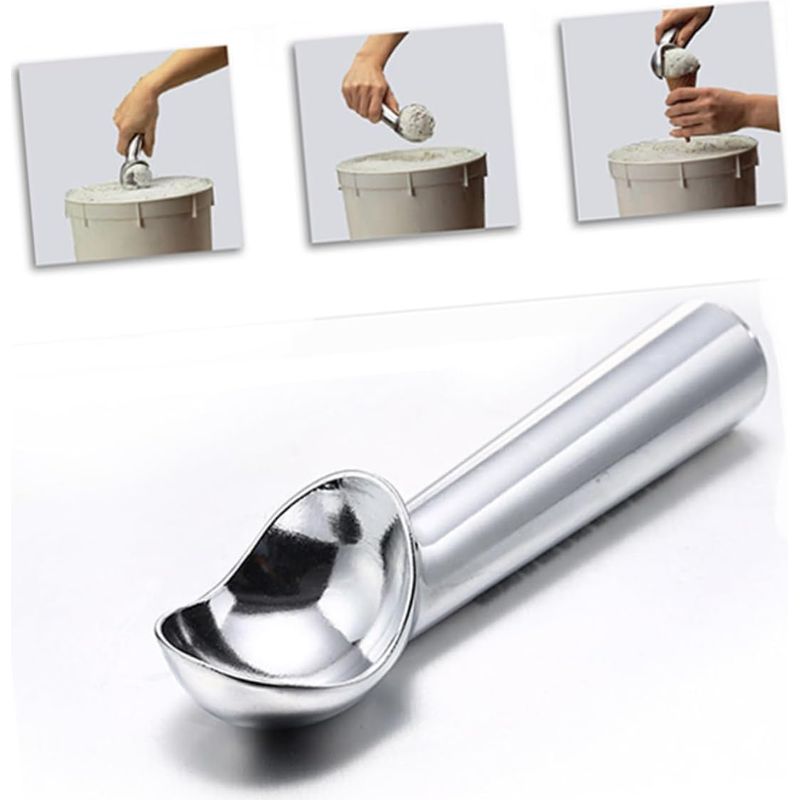 Mikinona Eisportionierer Aus Aluminiumlegierung (nicht Schmierend), 56 G