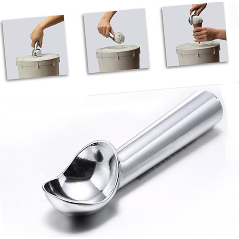Lifkome Eiskugelportionierer, Aluminiumlegierung, Melonenkugel, Antihaftbeschichtung