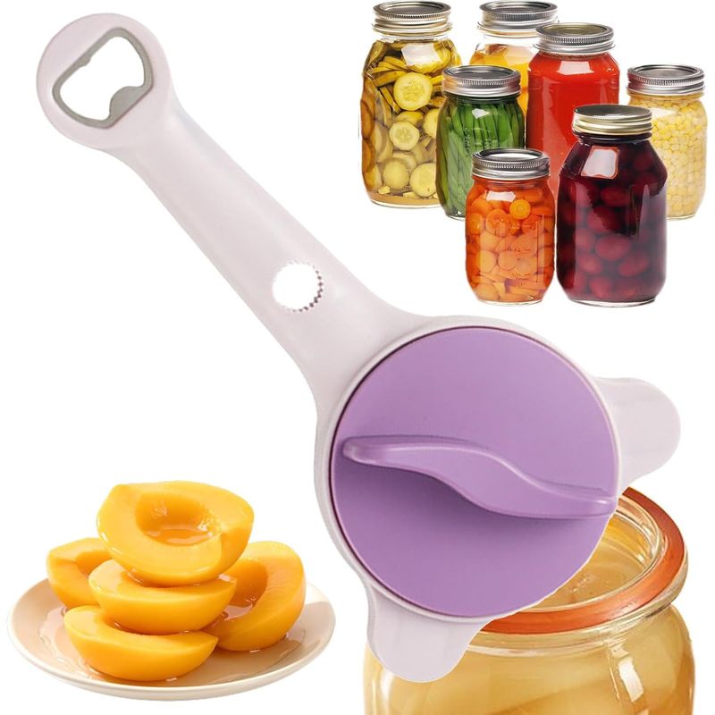 4-in-1-glasöffner Für Empfindliche Hände, Dosenöffner Und