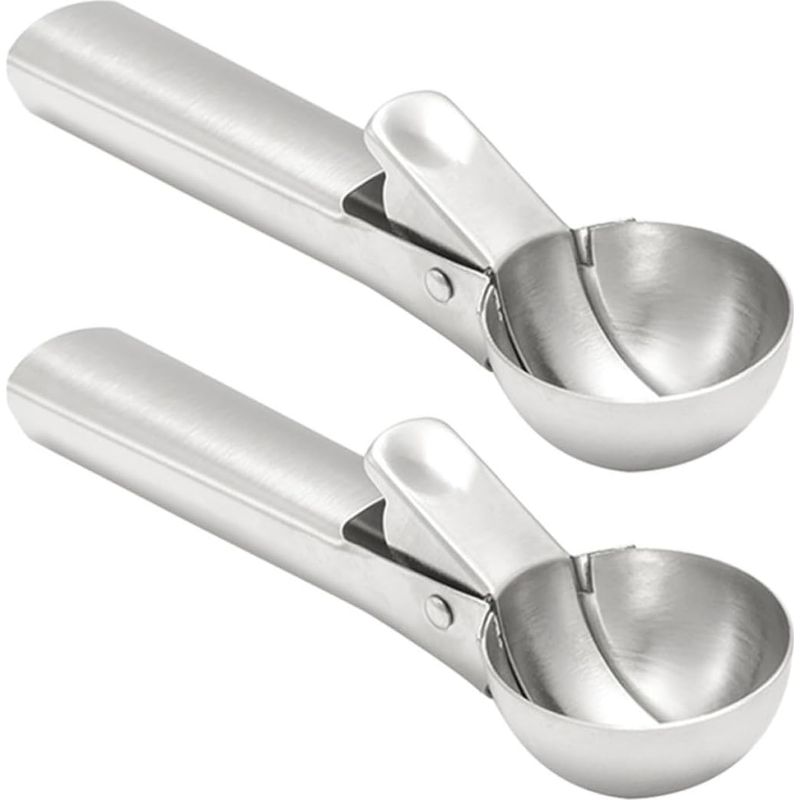 Popetpop Edelstahl-eiskugelportionierer, 2 Stück