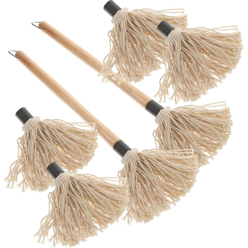 8-teiliges Grillbürsten-set Aus Baumwollfasern