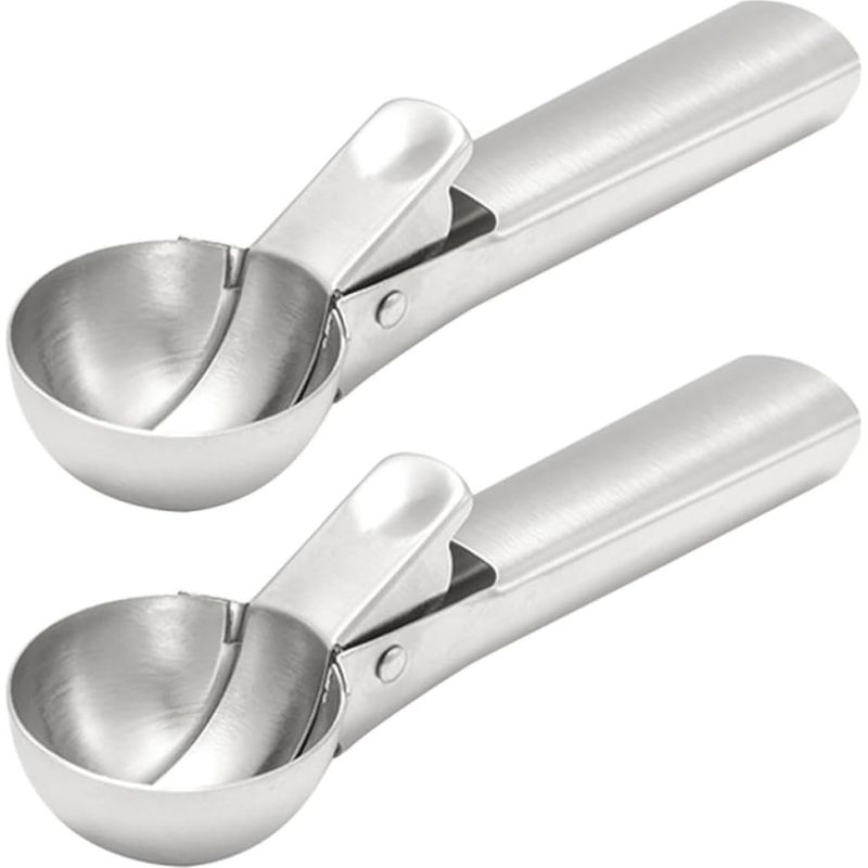 Holibanna Edelstahl-eiskugeln, 2 Stück, Rostfrei
