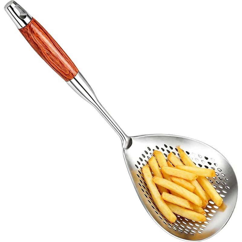 Edelstahl-schlitzlöffel, Speisekelle