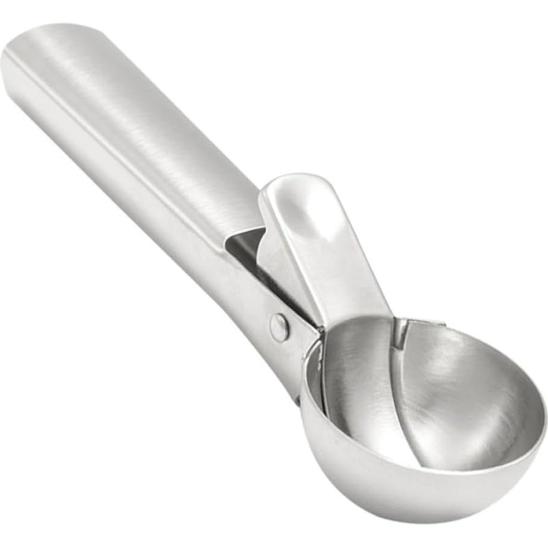 Mehrzweck-küchenutensil Aus Silberfarbenem Edelstahl: Eisportionierer