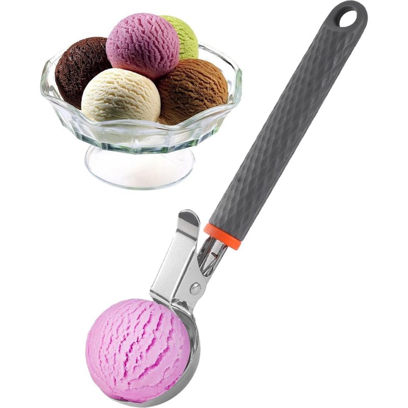 Ergonomischer Eisportionierer Aus Zinkmetall, Dessert