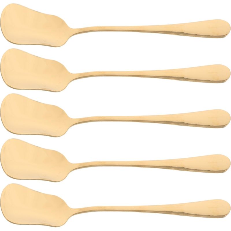 Set Mit 5 Eiskugelportionierern Aus Edelstahl