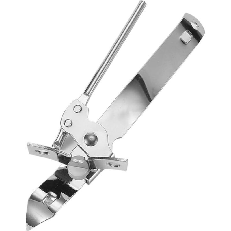 Abrelatas De Cocina Acero Inoxidable Plateado Manuell