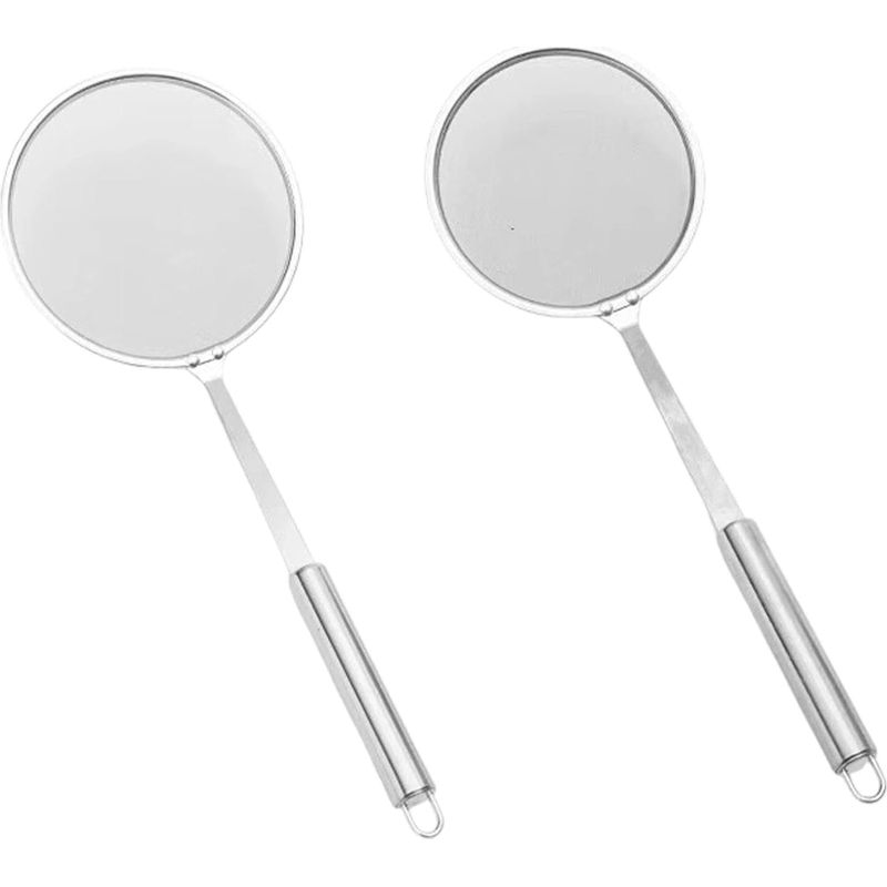 Langstieliger, Dünner Fettabschöpflöffel, 2-teiliges Set