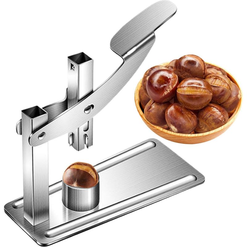 Kastanienöffner Und Nussschäler Aus Edelstahl