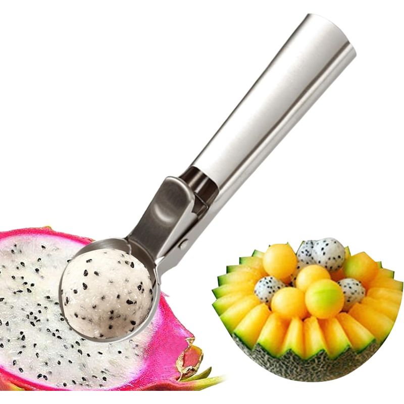 Edelstahlkugel Zum Portionieren Von Wassermelone, Keksteig Und Keksen