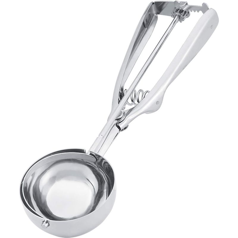 Eiskugelportionierer Aus Edelstahl, Kuchenschul-auslöser (6 Cm)