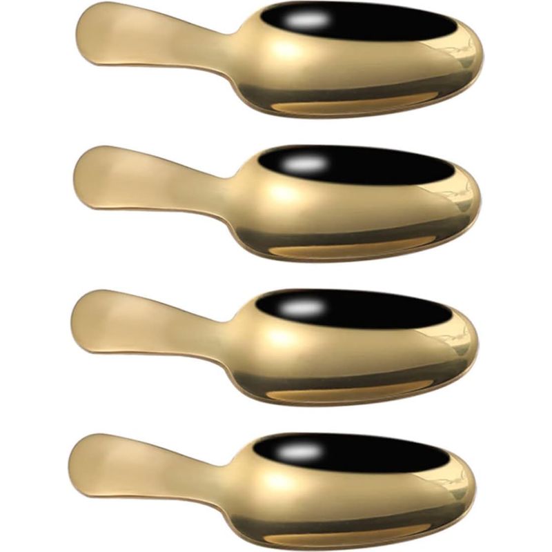 Galpada Set Mit 4 Eiskugelportionierern Aus Edelstahl Mit Kurzen Griffen