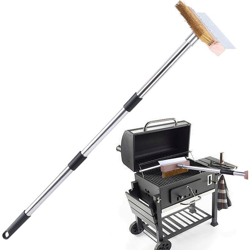 Hochleistungs-grillbürste – Aluminium-werkzeug Für Den Pizzaofen