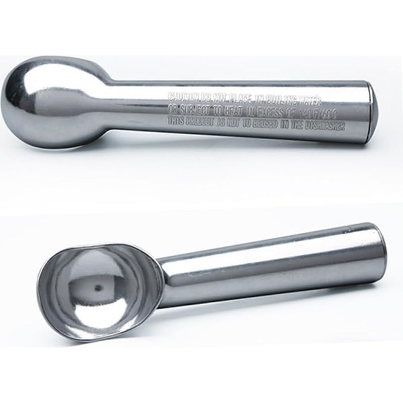Aboofan Eisportionierer Aus Silberfarbener Aluminiumlegierung Mit Hebel