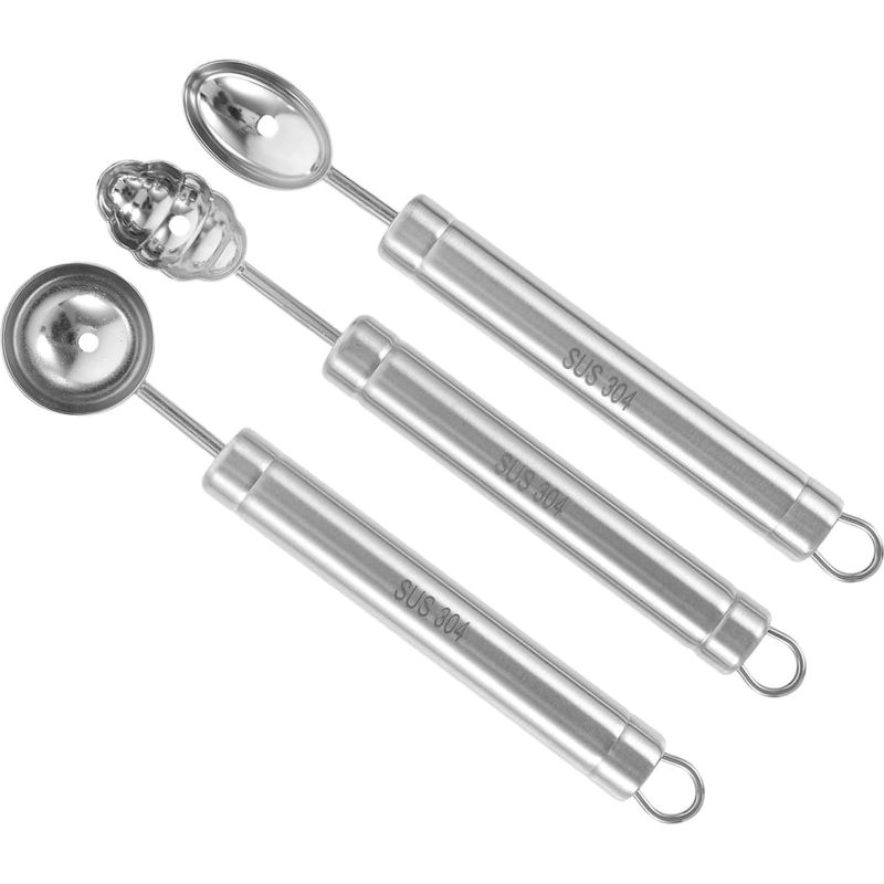 Pretyzoom 3-teiliges Eisportionierer-set Aus Edelstahl