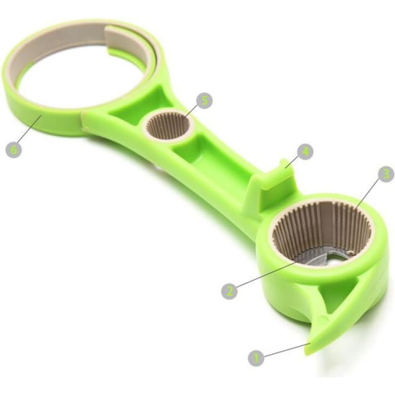 Multifunktionaler Flaschenöffner Aus Robustem Pp