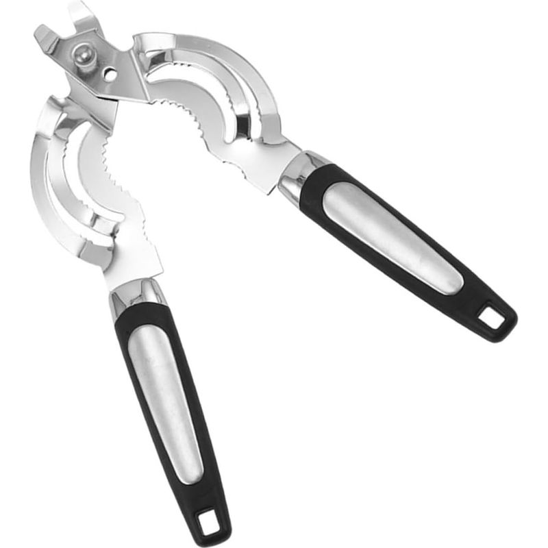 Uonlytech Multifunktions-glasöffner Und Manueller Dosenöffner, Schwarz