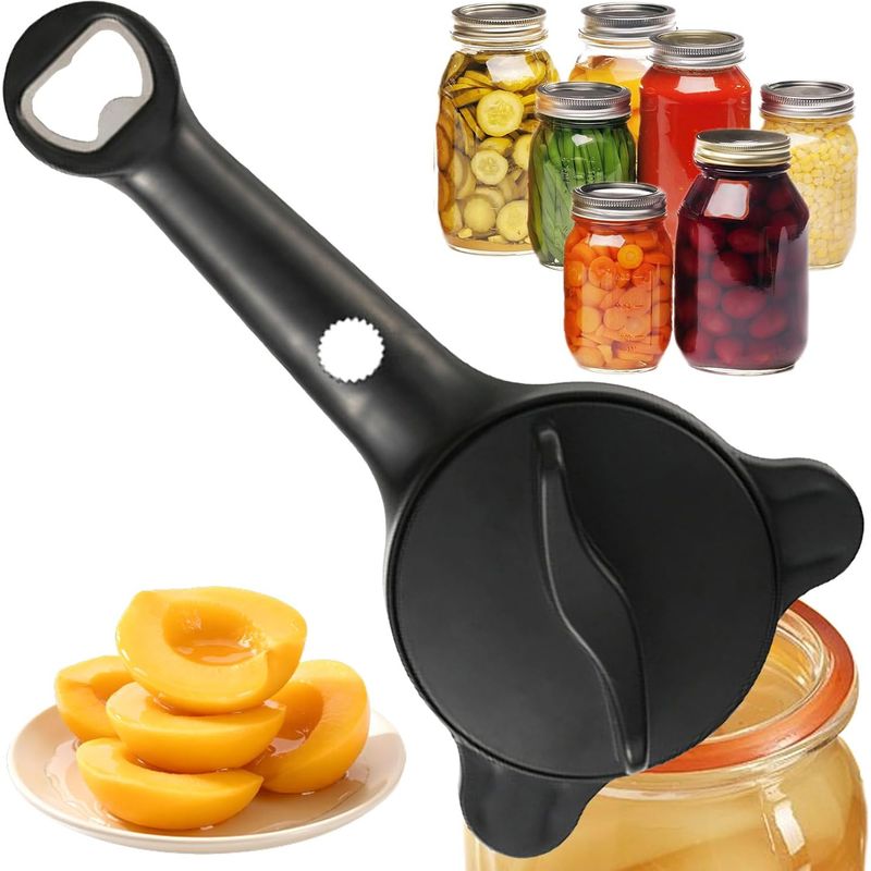 4-in-1-dosenöffner Für Schwache Hände, Picknick, Küche, Camping