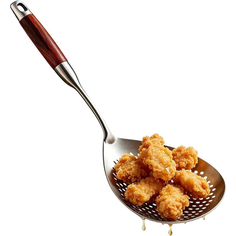 42,19 Cm Schaumlöffel Aus Hitzebeständigem Edelstahl