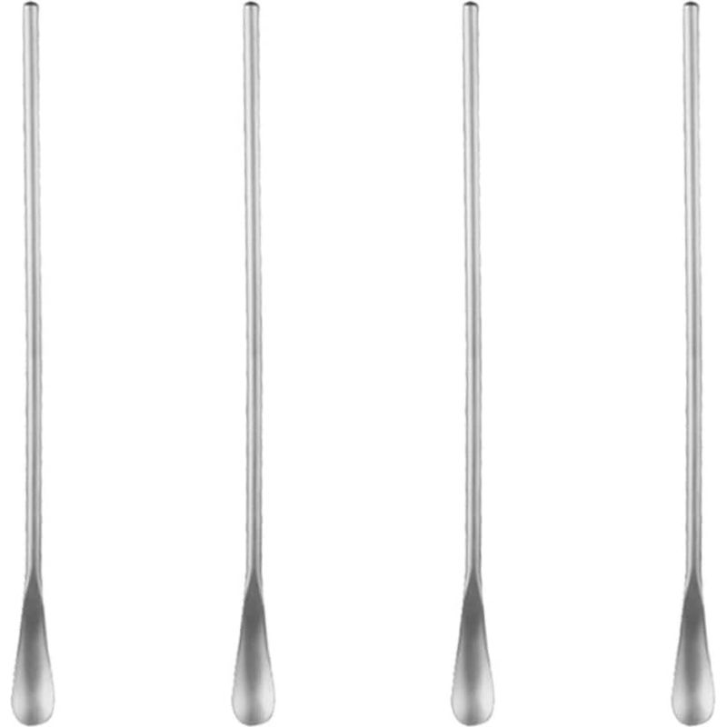 Imikeya Set Mit 4 Silbernen Edelstahl-eiskugeln