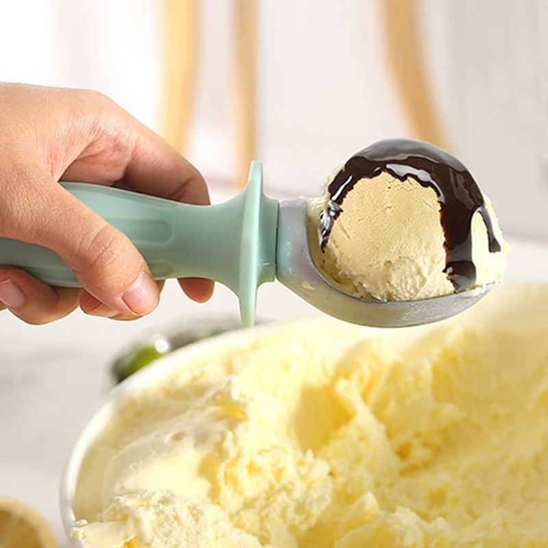 Eiskugelportionierer Aus Edelstahl Mit Flaschenöffner Für