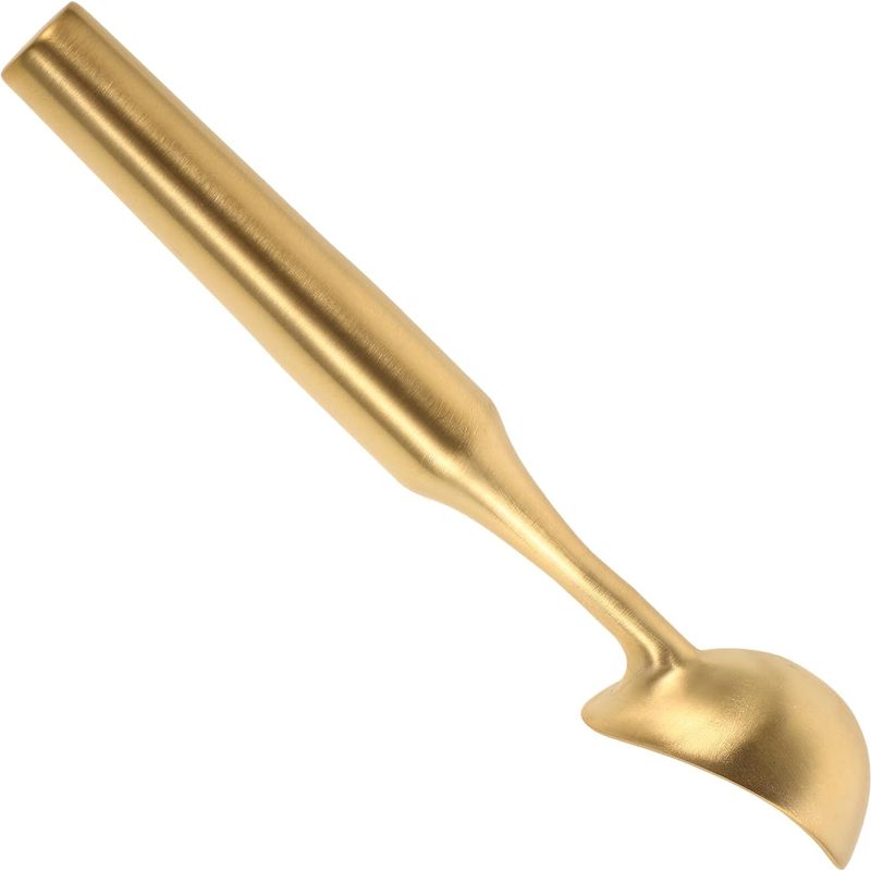 Besportble Eiskugelportionierer Aus Goldfarbenem Edelstahl