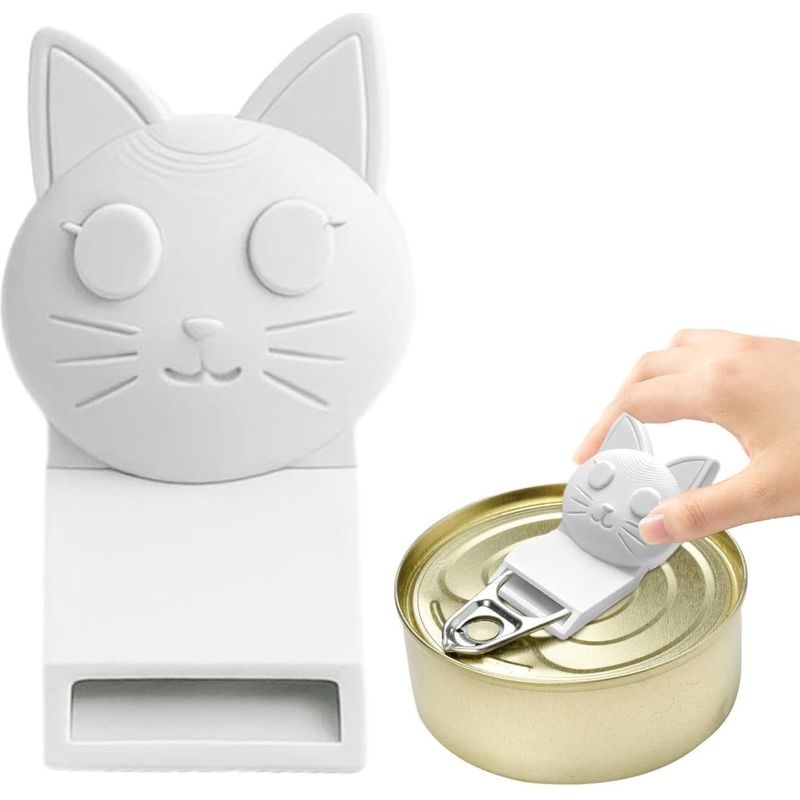 3d-gedruckter, Katzenförmiger Dosenöffner Für Gläser
