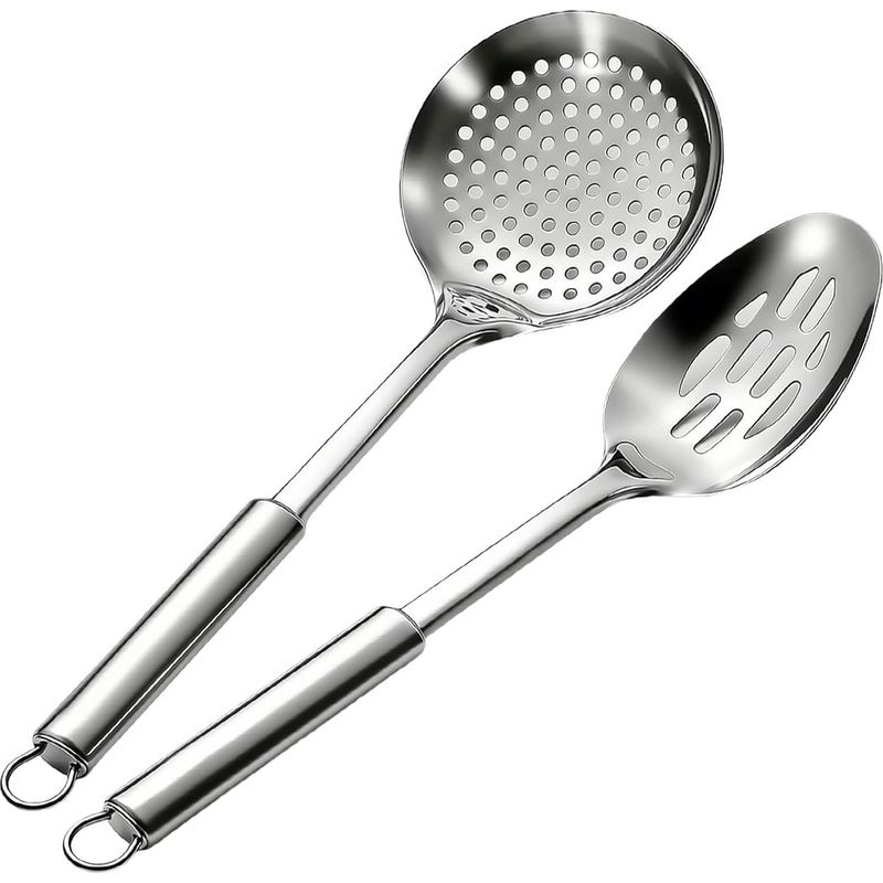 Löffel, Siebe Zum Kochen, Lange Ölabscheiderkelle