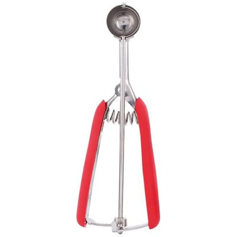3 Cm Edelstahl-eiskugelportionierer, Rot
