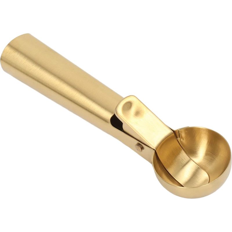 Ergonomischer Eisportionierer Aus Edelstahl Mit Kugel