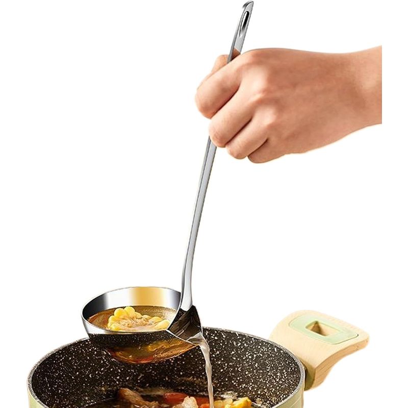 Ölfilterlöffel, Suppensieb, Saucenkelle, Küchenhelfer