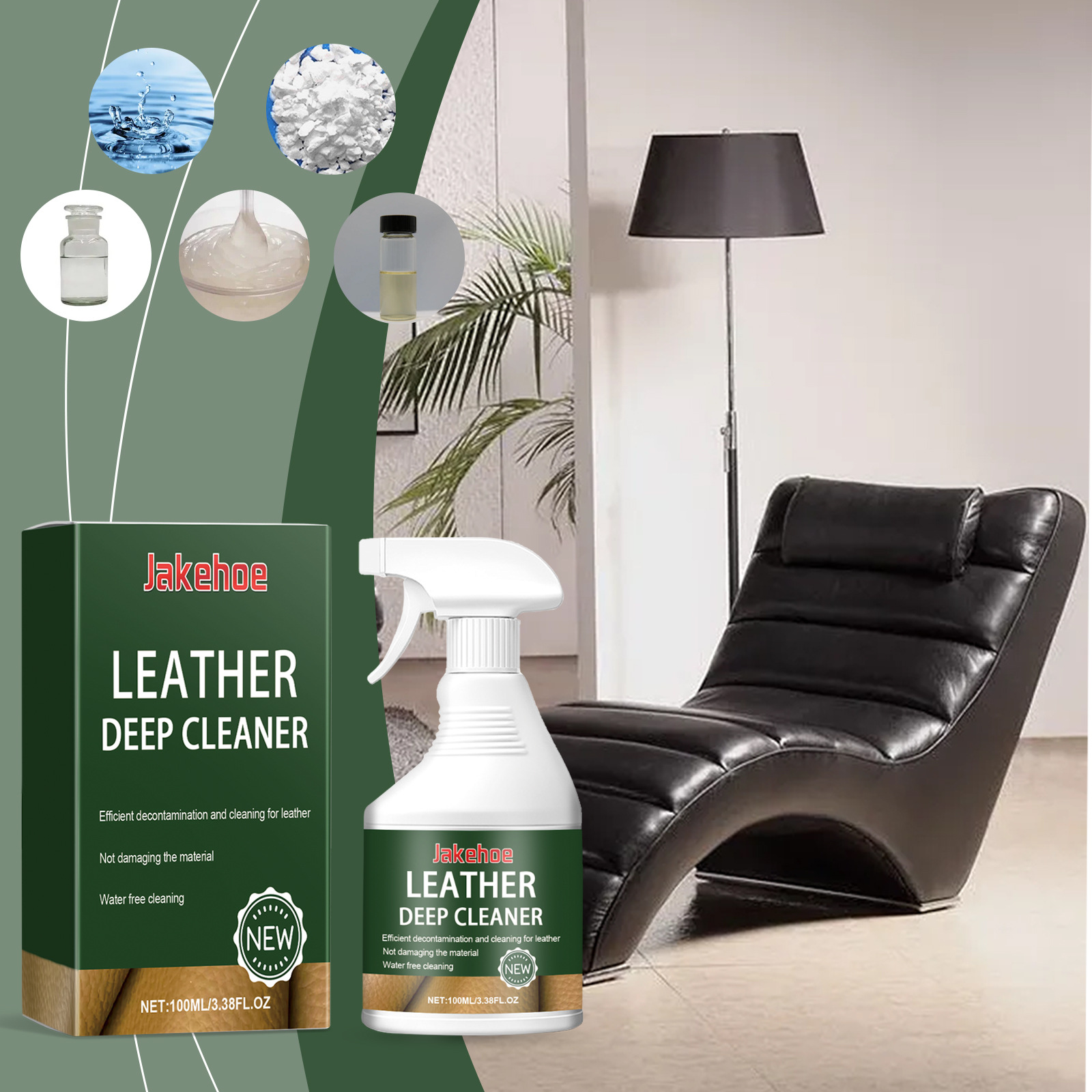 Lederpflegereiniger Für Sofas, Sessel Und Lederausstattungen – 100 Ml -- Biemmedue
