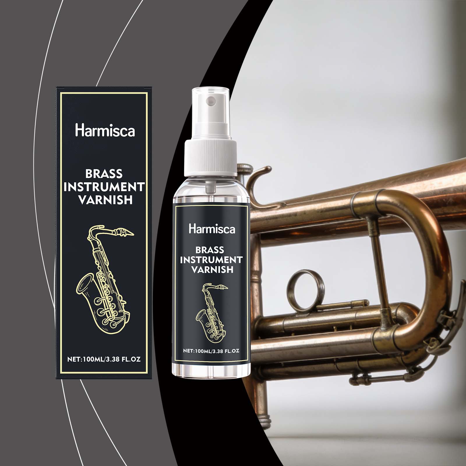 Pflegeöl Für Musikinstrumente, Geeignet Für Posaunen, Trompeten Und Blechblasinstrumente, Zur Täglichen Reinigung Und Pflege – 100 Ml -- Biemmedue