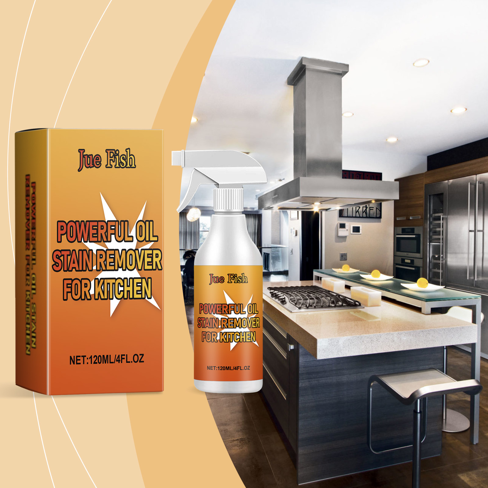 Schäumender Fettlöser Für Dunstabzugshauben – 120 Ml -- Biemmedue