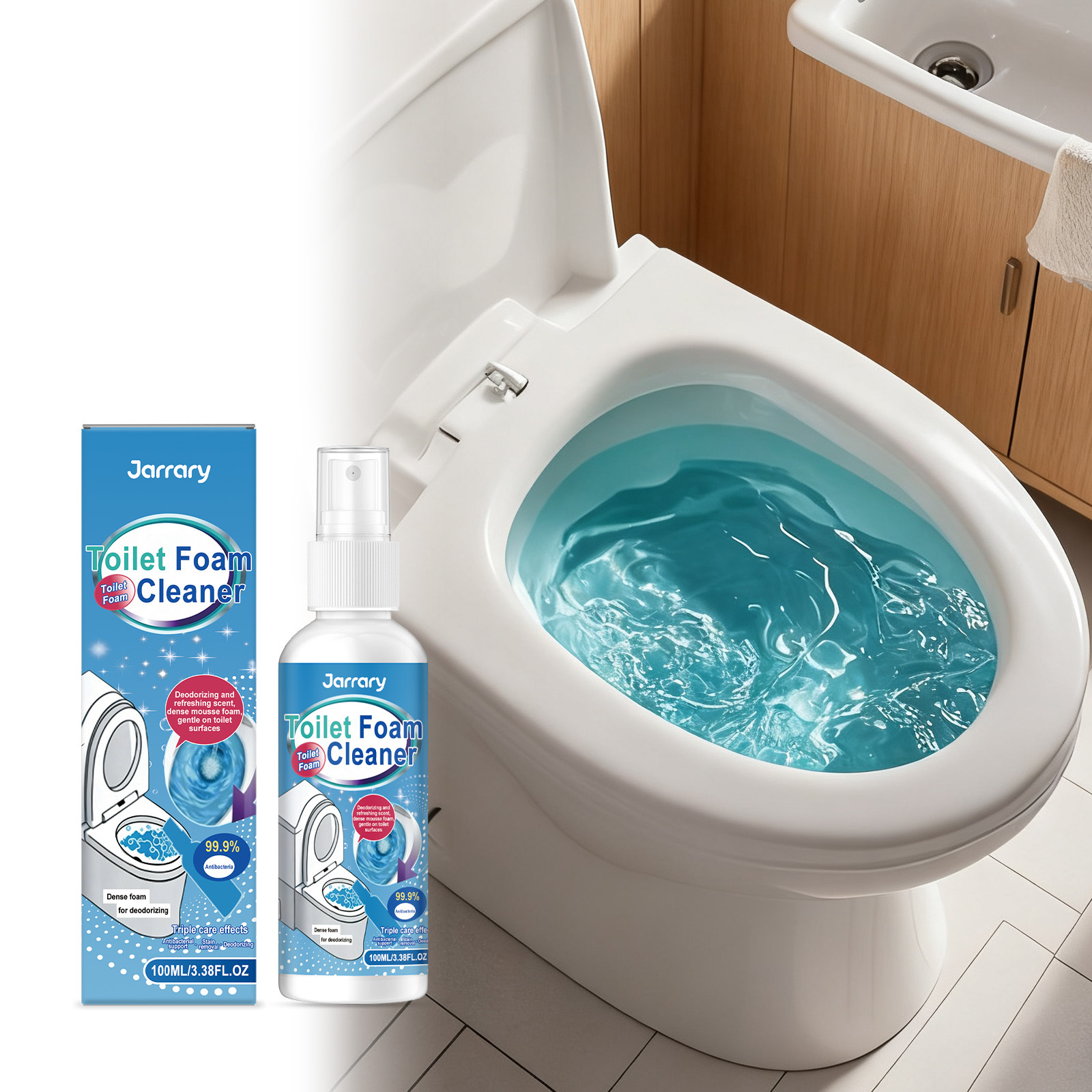 Wc-reiniger Für Badezimmer Im Haushalt, Keramik-wc-schüsseln Und Die Tägliche Reinigung – 100 Ml -- Biemmedue