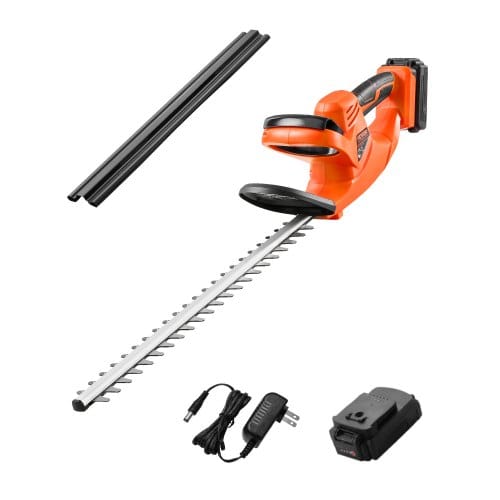 Elektrische Heckenschere, 1200 U/min, Heckentrimmer Für Niedrige Äste, 20 V 2 A Akku, Elektroheckenschere Mit 51 Cm Dual-action-klinge & Sicherem Design, Gartenschere Für Die Rasenpflege Im Hof