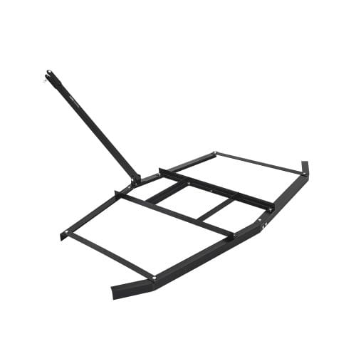 Schleppegge, 188x199x11 Cm, Wiesenegge, Q235 Stahl-rasentraktor Mit Verstellbaren Stangen Und Bolzenkupplung, Wiesenschleppe Für Geländefahrzeuge, Utvs, Garten- Und Rasentraktoren
